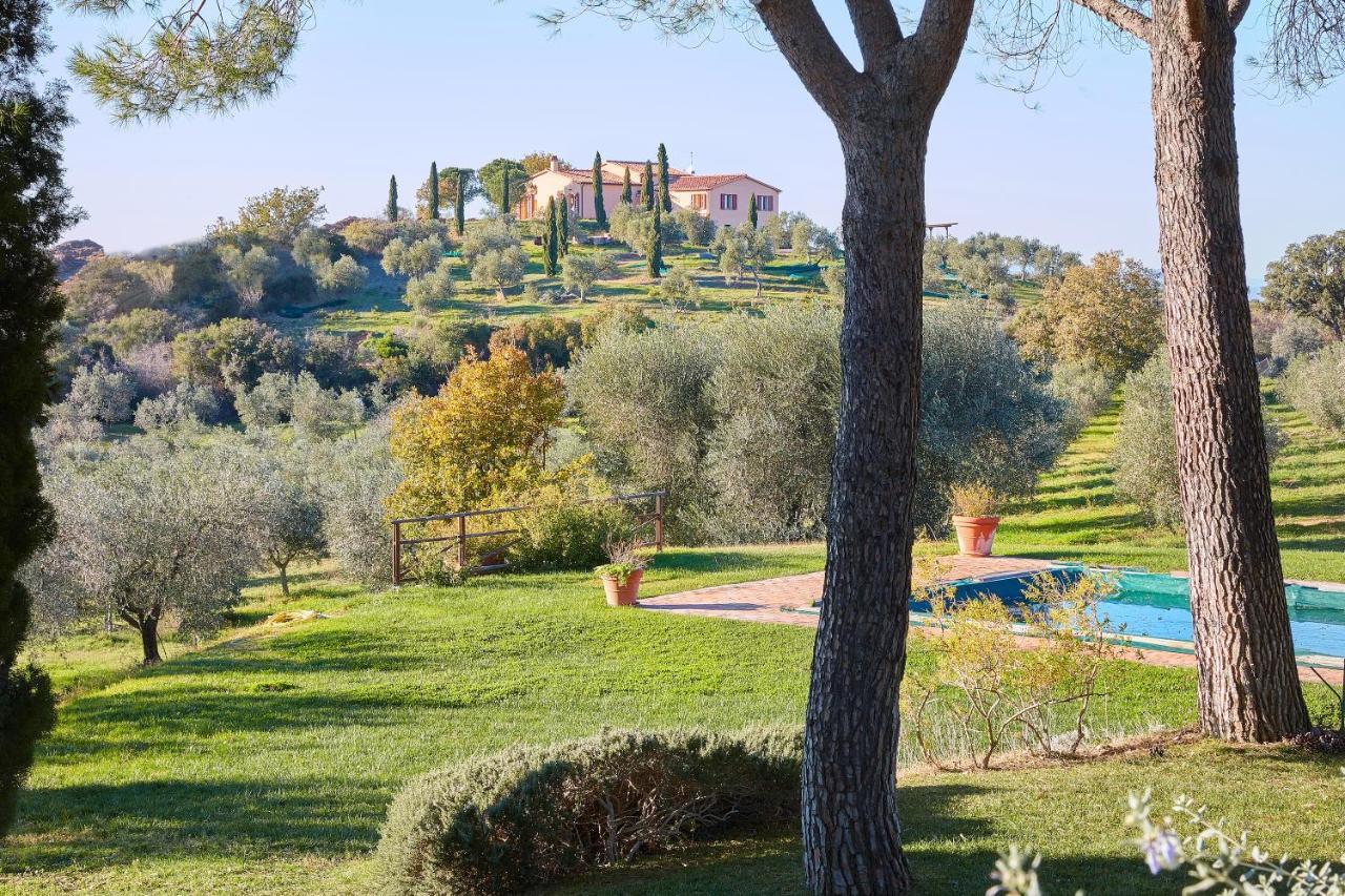 Poggio Tamantino, Villa Con Piscina In Maremma Poggio Cavallo Exterior foto
