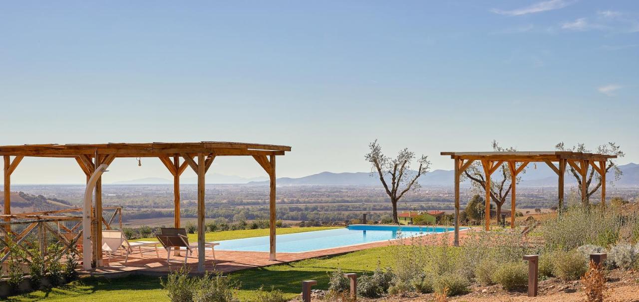 Poggio Tamantino, Villa Con Piscina In Maremma Poggio Cavallo Exterior foto